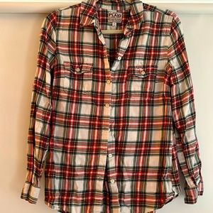 Flannel button down
